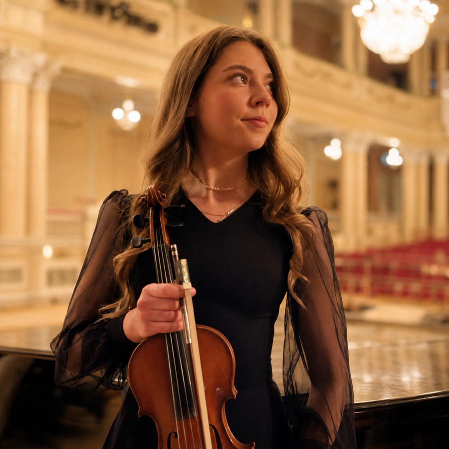 Катерина Теслюк, викладач скрипки